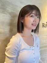 アルボーテルジェ(Art BeAute' ROUGET)&nbsp;切りっぱなしボブ＊10代/20代/30代/40代