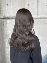 ニコフクオカヘアーメイク(NIKO Fukuoka Hair Make) 福岡天神/シークレットハイライト/透明感グレージュ/オリーブ