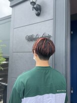 ヴァーチェ ヘアー(Virche hair)&nbsp;オレンジメッシュcolor ダブルカラー