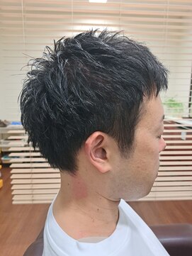 たかはし メンズスパイキーショート【バーバー/理容室/ビジネスヘア】