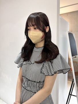 サンド 池袋(sand) 韓国風ヘア/ワンホンヘア/ベージュカラー/顔周りカット