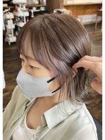 ヘアメイクエイト 丸山店(hair make No.8) << 担当 : AYAKA >> インナーカラー×ラベンダーベージュ