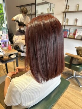 サラ(sarah) ボルドーブラウン