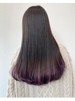 イース バイ アンブルリュクス 北千住(Ease by amble luxe)&nbsp;寒色裾カラー