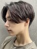 メンズカット＋パーマ落とし￥14000 #茅ヶ崎#メンズパーマ#センターパート