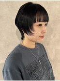 【Manae】黒髪ショートウルフ/ウルフレイヤー/ウルフボブ