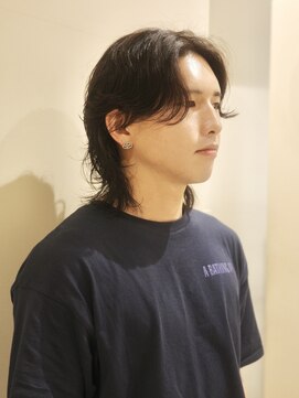 ネロ ヘアサロン ネイビー 渋谷(NERO HAIRSALON NAVY) 【赤津美奈】メンズパーマ　メンズロング　ウルフカット