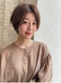 ハンサムショート/デザインカラー/ニュアンスパーマ[池袋駅]