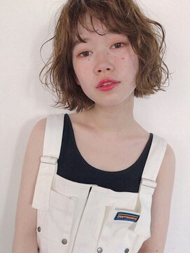 ディッセンバー 神宮前(December) 切りっぱなしボブ/エアリーロング/美髪/ピンクブラウン