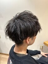 ラファンス 栗林店(LaFENCE) メンズパーマ/スパイラル/波巻き/黒髪
