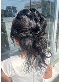 キッズヘアアレンジ