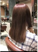 艶感ピンクベージュ【TELAHAIR牛久】