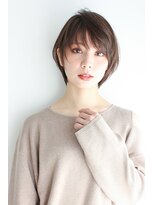 ルー ハナレ(Luu HANARE)&nbsp;ナチュラルショートマッシュ♪ショコラベージュ神戸/東灘/岡本