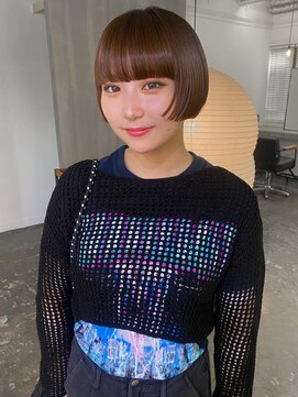 カシェ ナカザキ(CACHE NAKAZAKI) 前髪/ミニボブ/ワイドバング