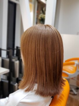 ピュア ハーツ 西尾店(Pure Hearts) 黒髪/ボブルフ/ネビージュ/小顔/ワンレン/西尾/髪質改善/前髪