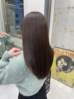 ナンバー リコ 名駅 ジャム 名古屋(N° rico JAM)&nbsp;髪質改善トリートメント　ウォームブラウン　酸性ストレート