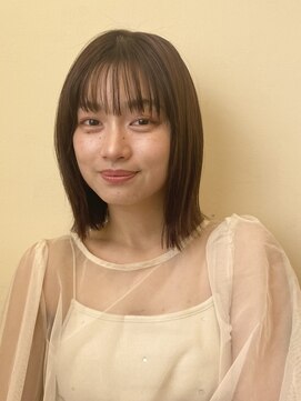 カランエノエル(Calin et Noel) 2025 S/S切りっぱなしボブ◎