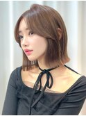 艶トリートメント 艶髪 美髪 顔周りカット 透明感カラー 小顔