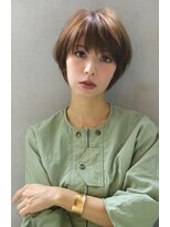 ブラン 栄(Blanc)&nbsp;【Blanc】ショートボブ＿マッシュショート＿大人ボブ