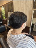 ツーブロショート