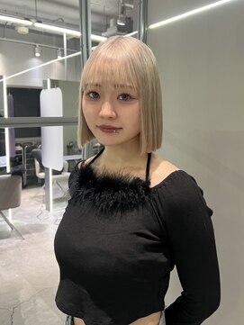 ジェム(GEM) 【hinana】ホワイトベージュ