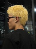 ダブルカラー/ブリーチ/ミルクティー/ヘアカラー/men's