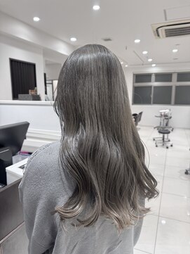 エムタニグチオーブ(M.TANIGUCHI o.r.b) シルバーアッシュ/ダブルカラー/ブリーチカラー