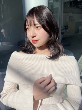 アナ ラーナ(Anna Lanna) 愛されピンクブラウン＊ミディアムヘアー【野呂朱里】