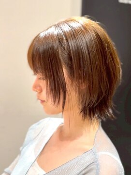 ワンバイジエクト 梅田 【似合わせボブ】チョコレートブラウン/ココアグレージュ