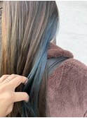 ブルーインナーハイライト