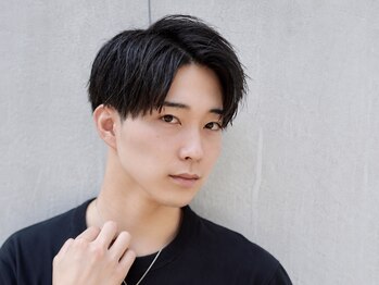 メンズフィール 心斎橋(MEN'S FEEL)の写真/<第一印象で信頼を掴む>メンズカット×フェザーパーマで好印象を。[心斎橋/メンズカット/MENS/学割U24]