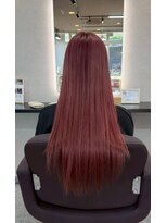 パーミルヘアーピピ(permille hair pipi)&nbsp;ワインレッド×髪質改善