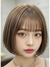 最高級◆アディクシーカラー+CUT+髪質改善+3stepTrプチSpa¥12350/ロング無料