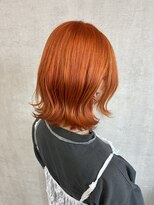 トリコ(ToricO) オレンジカラー ダブルカラー 暖色系ブリーチ オレンジ
