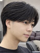 グロップ 町田(GLOP)&nbsp;センターパートをより輝かせる王道フェザーパーマ