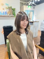 ヘア ライフ ワイレア(HAIR LIFE Wailea)&nbsp;ＭＩＴＳＵＩ【ハッシュカット×グレージュ】
