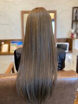 バサラ 敷戸店(basara)&nbsp;髪質改善カラー×ミルクティーベージュ超艶ストレートス