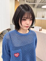 ルトワフクロマチ(Lutowa Fukuromachi) 暗髪ボブ×顔周りカット×ナチュラル艶/袋町/本通