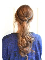 エイト プラット 渋谷2号店(EIGHT plat)&nbsp;ノットフレンチポニーテール