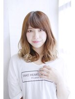 イコウヘアデザイン(icou hair design) ♪グラデーションカラー♪重髪ウェーブ♪とろみ♪