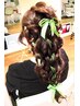 【○尾関指名限定】パーティ－ヘアセット（※尾関指名でご予約下さい）¥4750