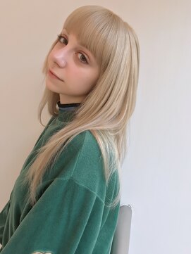 ヘアアンドエステ ヒロイン 西麻布本店(Hair&Esthe HIROIN) プラチナアッシュ『山村雄貴』