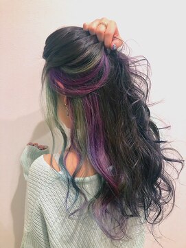 クロリ(Coloris) 【暗髪】お洒落インナーカラー！