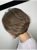 【秋カラー】wealstar hair designマニッシュショートグレージュ
