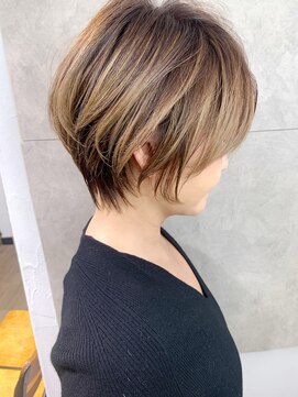 マグ ギンザ(mag ginza) 小顔☆ひし形シルエット×センシュアルショート
