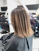 アライブ キチジョウジ(ALIVE Kichijoji)&nbsp;ミルクティーベージュバレイヤージュ