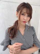 カジュアルロングアレンジ☆ローポニー☆AMU