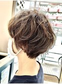 マッシュショートボブ