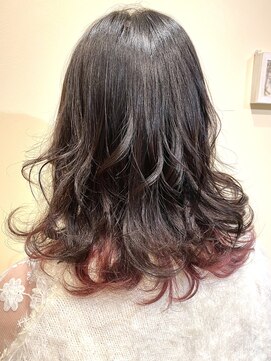 サロン ド ソーホー 蕨(Salon de SOHO) くすみピンクインナー