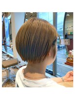 ロコヘアーバイクルル(Loco hair by couleur)&nbsp;♯ショートボブ♯オススメ♯ぱつっとボブ♯ベージュ♯高知美容室